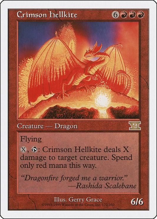 Crimson Hellkite [Classic Sixth Edition] 172