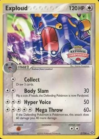 Exploud - 3/106 (National Championships) [League & Championship Cards] 003/109