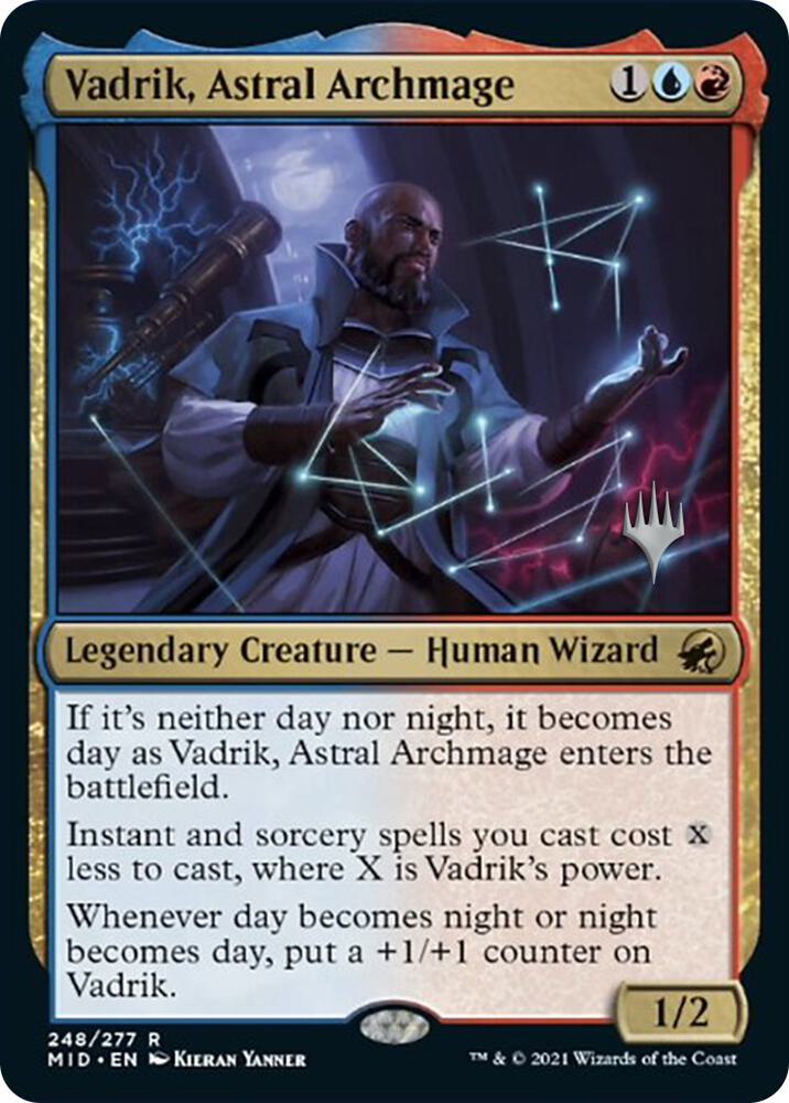 Vadrik, Astral Archmage [Promo Pack: Innistrad: Midnight Hunt] 248