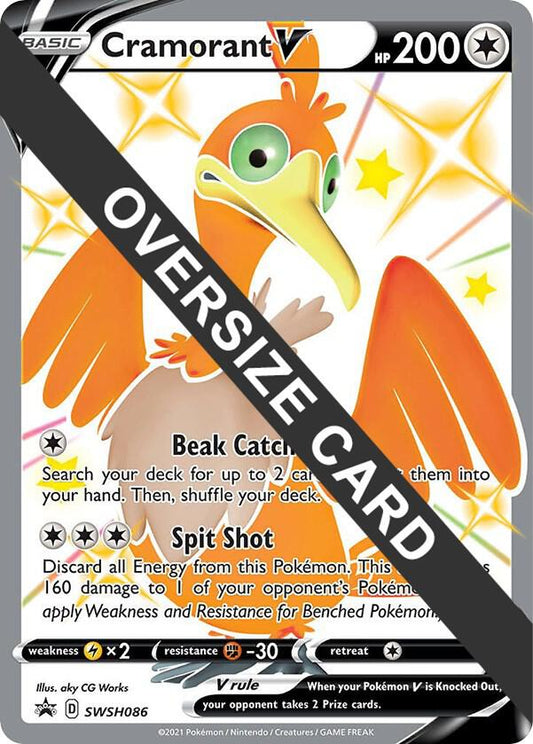 Cramorant V - SWSH086 [Jumbo Cards] SWSH086