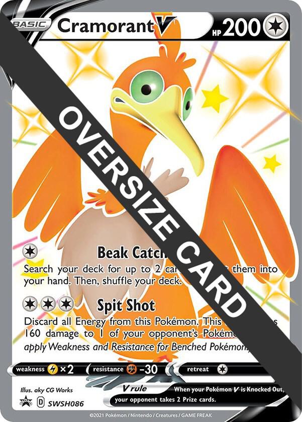 Cramorant V - SWSH086 [Jumbo Cards] SWSH086