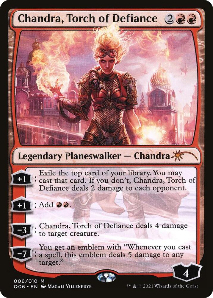 Chandra, Torch of Defiance [Unique and Miscellaneous Promos] 6