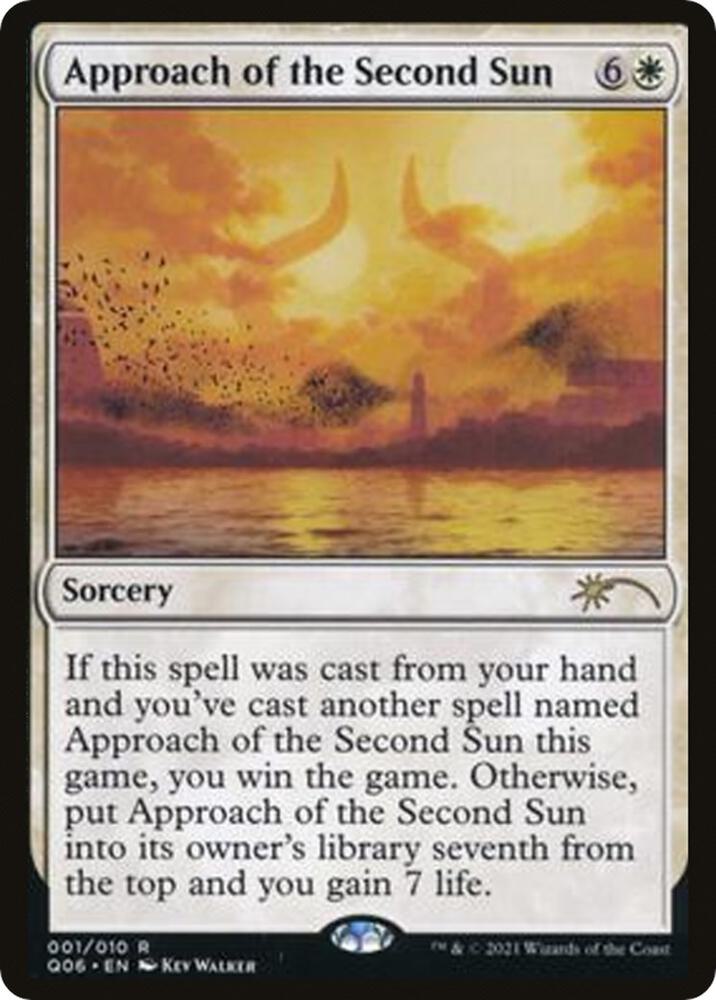 Approach of the Second Sun [Unique and Miscellaneous Promos] 1