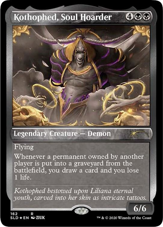 Kothophed, Soul Hoarder (Foil Etched) [Secret Lair Drop Series] 162