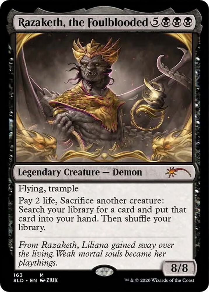 Razaketh, the Foulblooded [Secret Lair Drop Series] 163