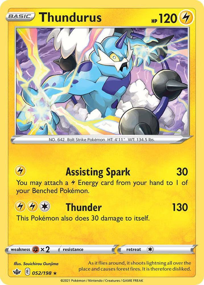 Thundurus - 52/198 [Deck Exclusives] 052/198