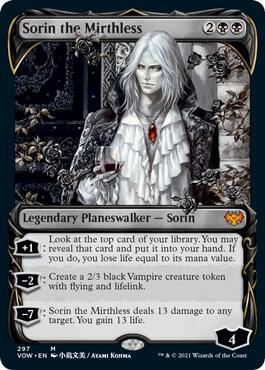Sorin the Mirthless (Showcase) [Innistrad: Crimson Vow] 297