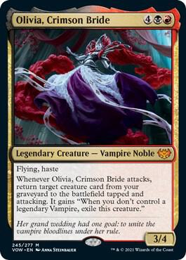 Olivia, Crimson Bride [Innistrad: Crimson Vow] 245