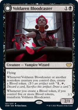 Voldaren Bloodcaster [Innistrad: Crimson Vow] 137