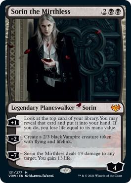 Sorin the Mirthless [Innistrad: Crimson Vow] 131