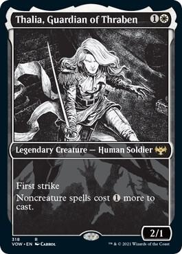 Thalia, Guardian of Thraben (Showcase) [Innistrad: Crimson Vow] 318