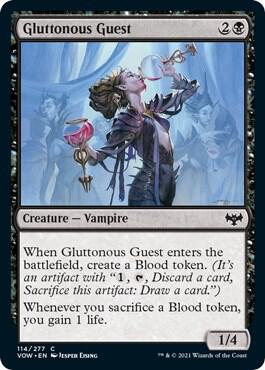 Gluttonous Guest [Innistrad: Crimson Vow] 114
