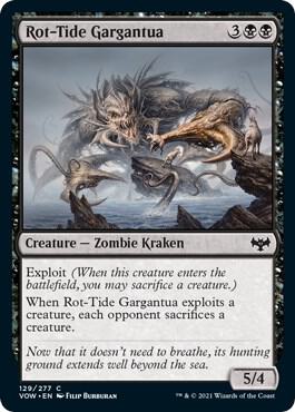Rot-Tide Gargantua [Innistrad: Crimson Vow] 129