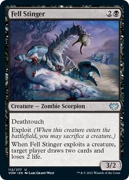 Fell Stinger [Innistrad: Crimson Vow] 112