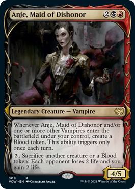 Anje, Maid of Dishonor (Showcase) [Innistrad: Crimson Vow] 309