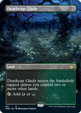 Deathcap Glade (Borderless) [Innistrad: Crimson Vow] 281