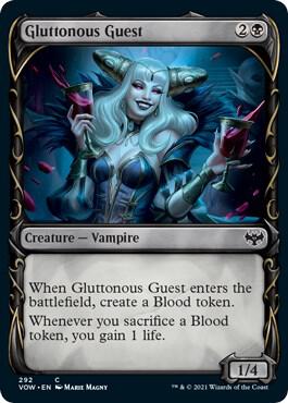Gluttonous Guest (Showcase) [Innistrad: Crimson Vow] 292