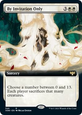 By Invitation Only (Extended Art) [Innistrad: Crimson Vow] 346