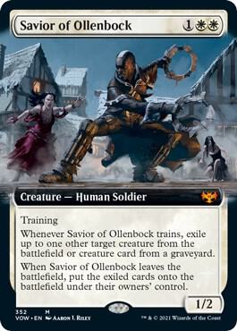 Savior of Ollenbock (Extended Art) [Innistrad: Crimson Vow] 352