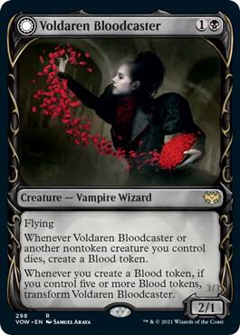 Voldaren Bloodcaster (Showcase) [Innistrad: Crimson Vow] 298