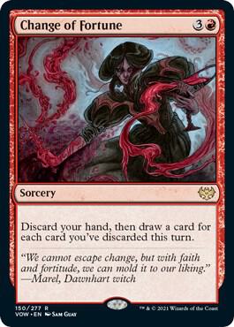 Change of Fortune [Innistrad: Crimson Vow] 150
