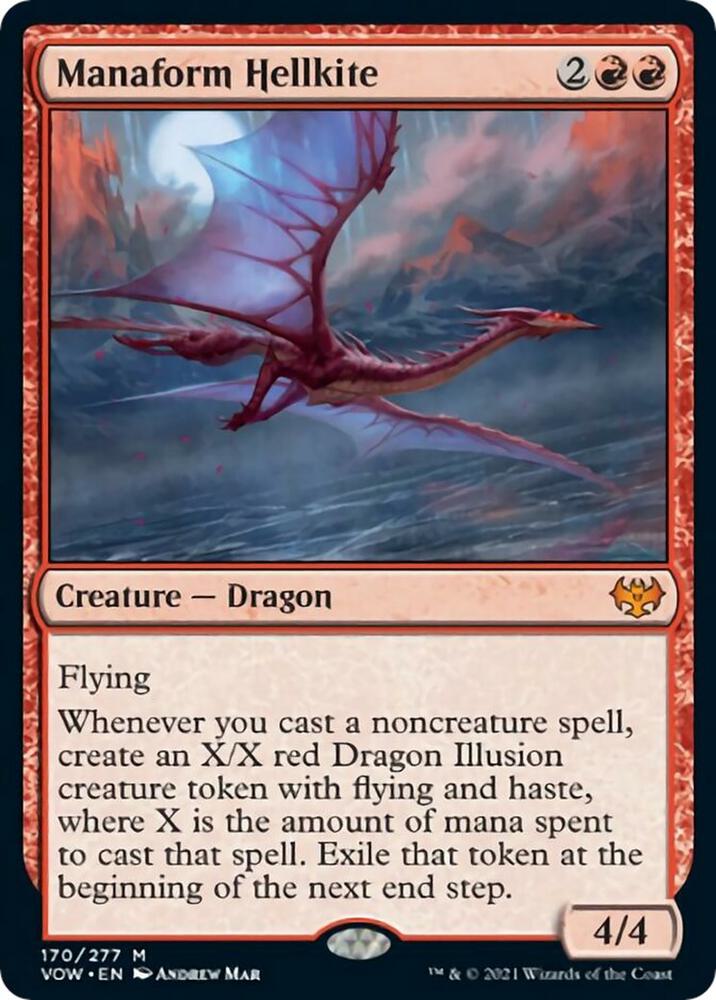 Manaform Hellkite [Innistrad: Crimson Vow] 170