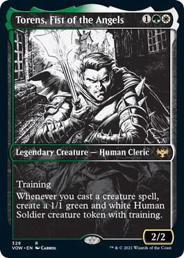 Torens, Fist of the Angels (Showcase) [Innistrad: Crimson Vow] 328