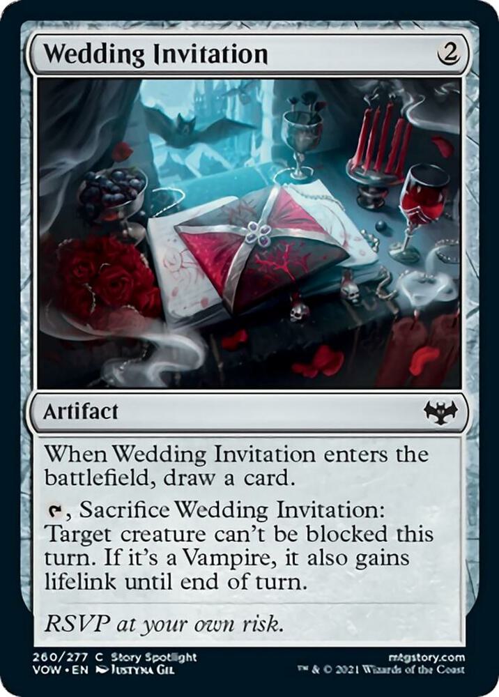 Wedding Invitation [Innistrad: Crimson Vow] 260