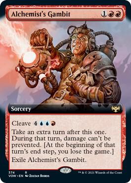 Alchemist's Gambit (Extended Art) [Innistrad: Crimson Vow] 374