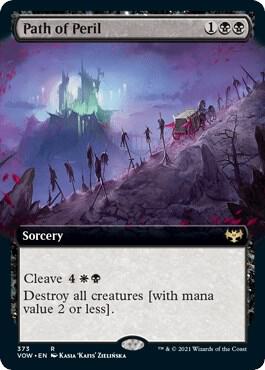 Path of Peril (Extended Art) [Innistrad: Crimson Vow] 373