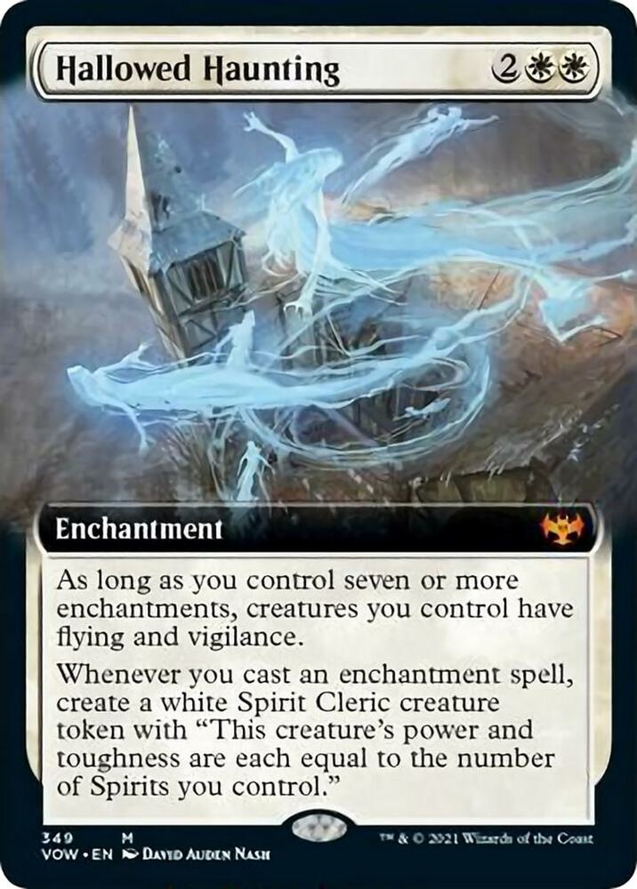 Hallowed Haunting (Extended Art) [Innistrad: Crimson Vow] 349