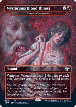 Mysterious Blood Illness - Vampires' Vengeance [Innistrad: Crimson Vow] 339