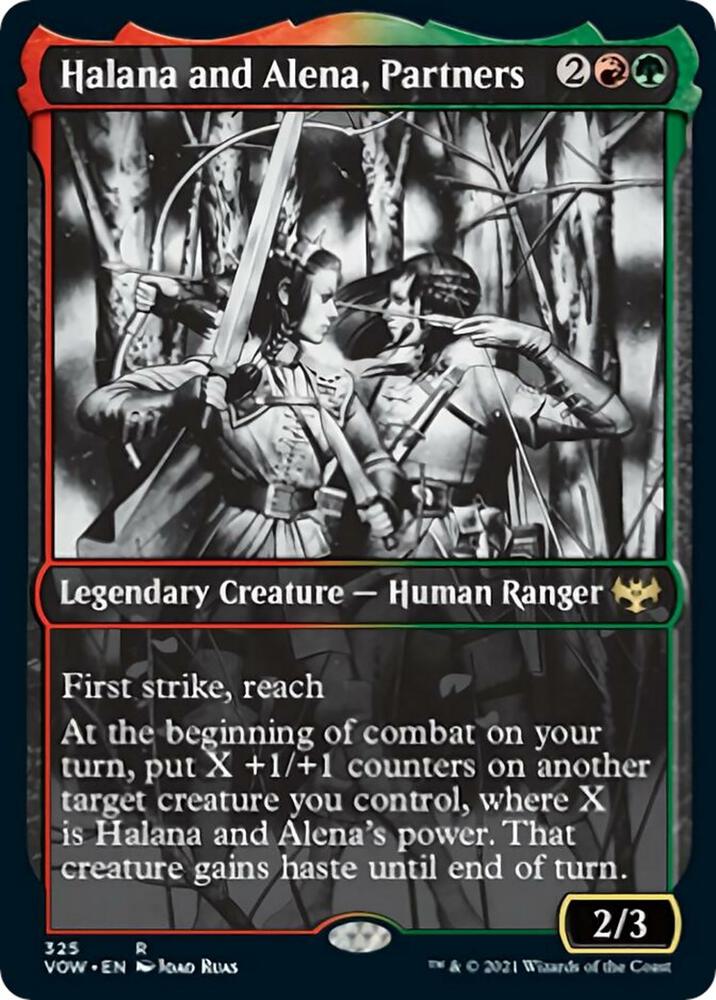 Halana and Alena, Partners (Showcase) [Innistrad: Crimson Vow] 325