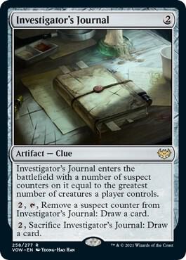 Investigator's Journal [Innistrad: Crimson Vow] 258
