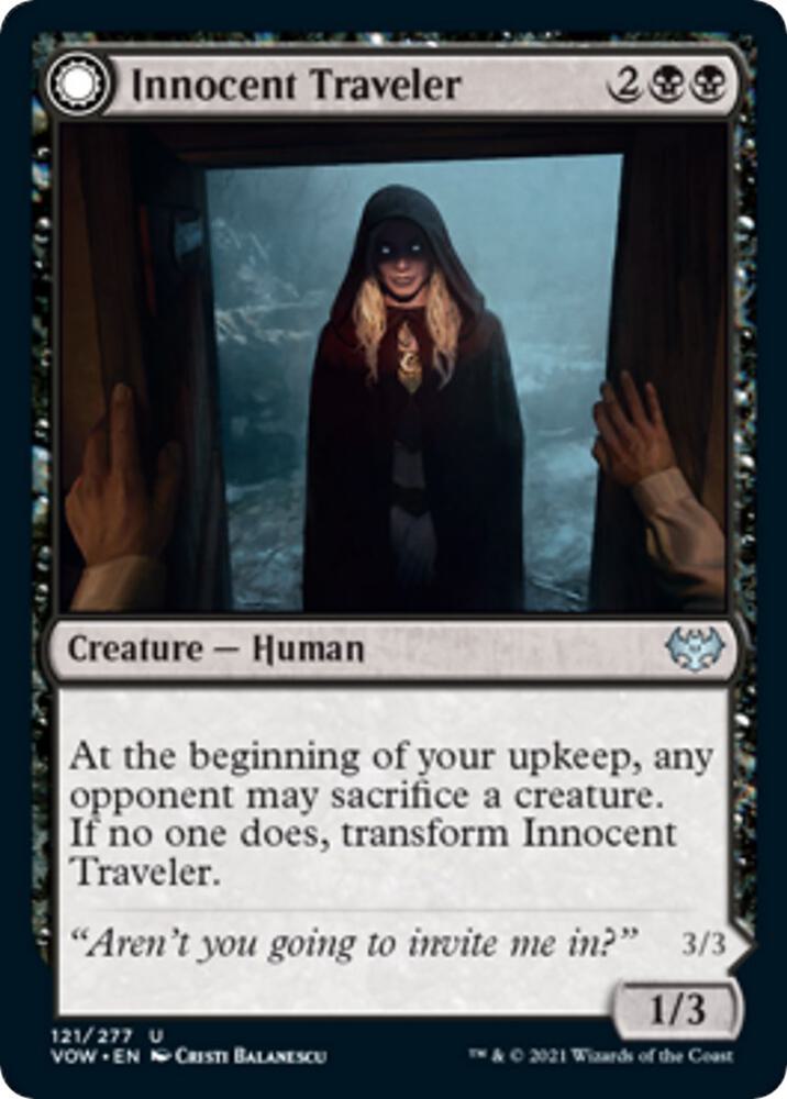 Innocent Traveler [Innistrad: Crimson Vow] 121