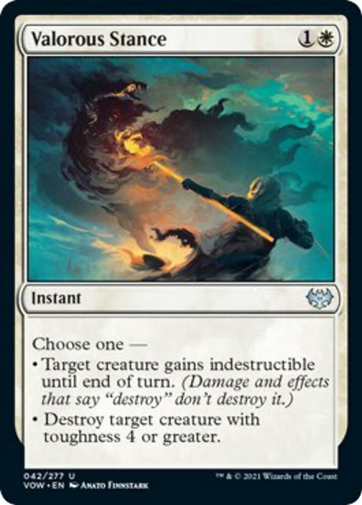 Valorous Stance [Innistrad: Crimson Vow] 42