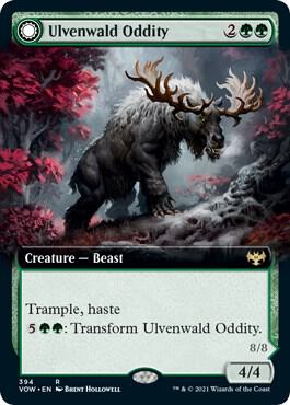 Ulvenwald Oddity (Extended Art) [Innistrad: Crimson Vow] 394