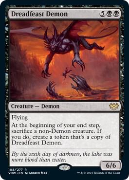 Dreadfeast Demon [Innistrad: Crimson Vow] 108