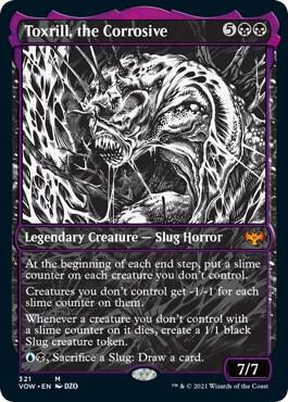 Toxrill, the Corrosive (Showcase) [Innistrad: Crimson Vow] 321