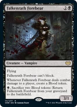 Falkenrath Forebear [Innistrad: Crimson Vow] 111