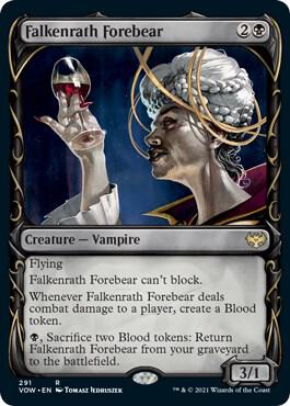 Falkenrath Forebear (Showcase) [Innistrad: Crimson Vow] 291