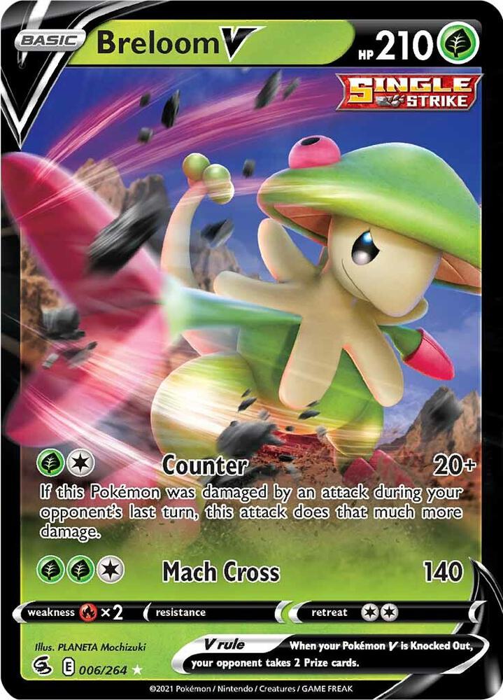Breloom V [SWSH08: Fusion Strike] 006/264
