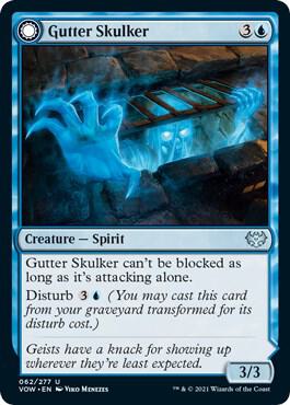 Gutter Skulker [Innistrad: Crimson Vow] 62