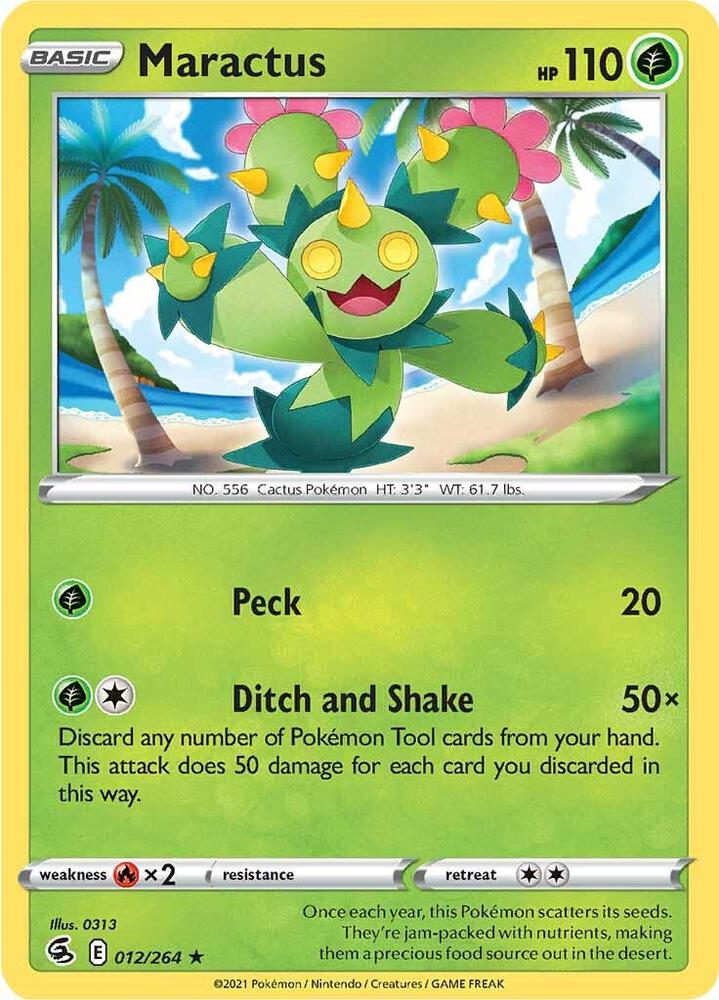 Maractus [SWSH08: Fusion Strike] 012/264