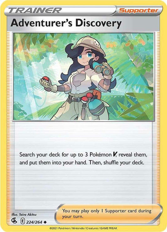 Adventurer's Discovery [SWSH08: Fusion Strike] 224/264