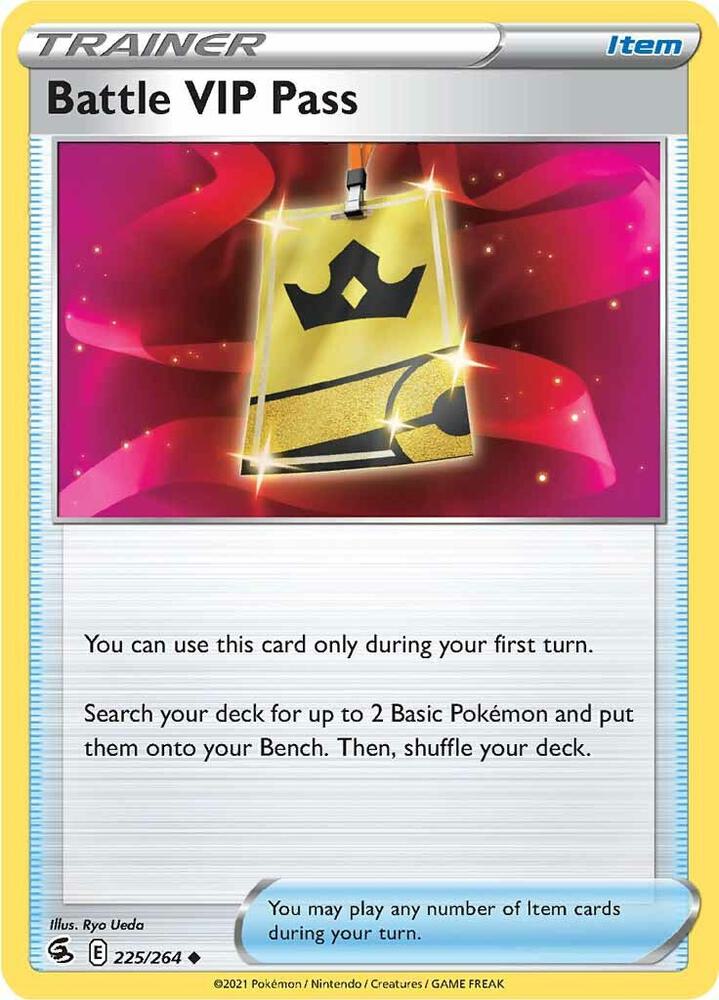 Battle VIP Pass [SWSH08: Fusion Strike] 225/264