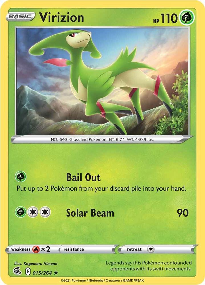 Virizion [SWSH08: Fusion Strike] 015/264
