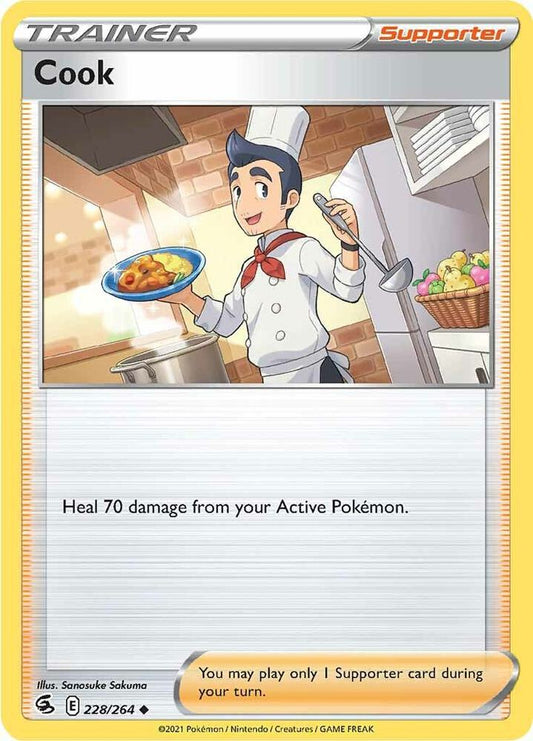 Cook [SWSH08: Fusion Strike] 228/264