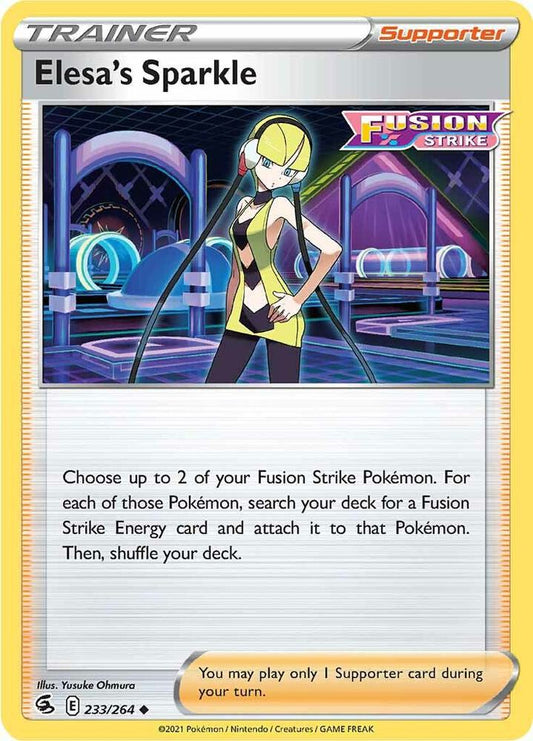 Elesa's Sparkle [SWSH08: Fusion Strike] 233/264