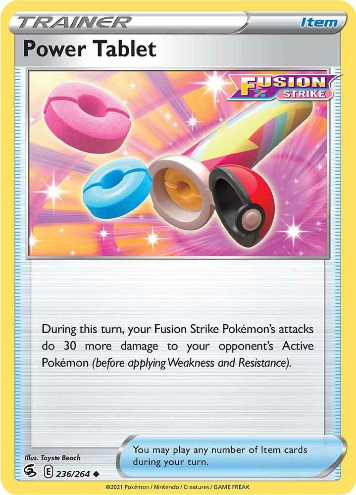 Power Tablet [SWSH08: Fusion Strike] 236/264